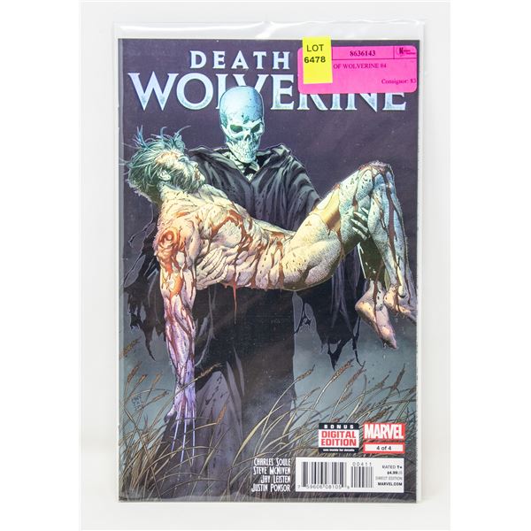 DEATH OF WOLVERINE #4