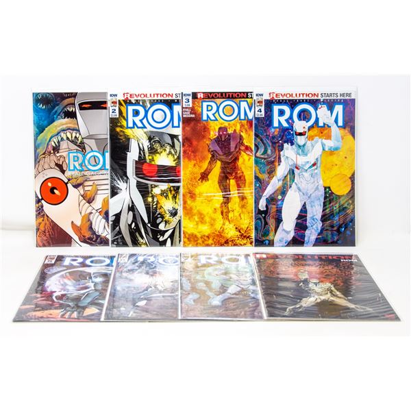 ROM SPACEKNIGHT --- 8 COMICS