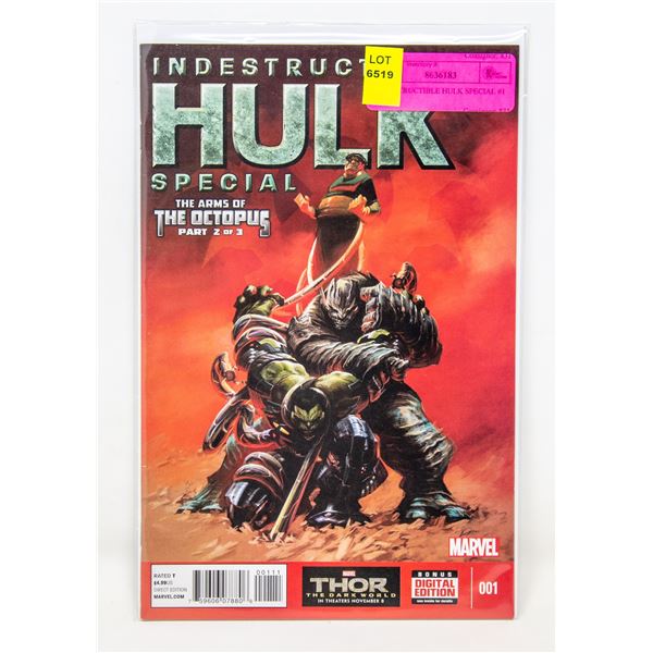 INDESTRUCTIBLE HULK SPECIAL #1