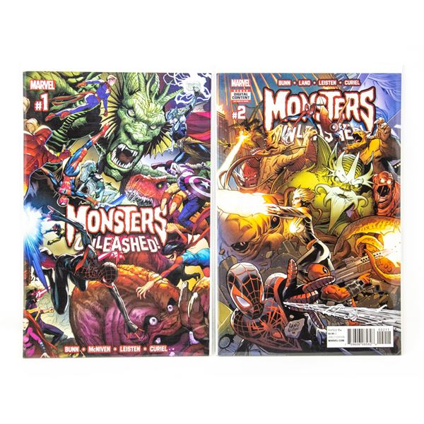 MONSTERS UNLEASHED #1 & #2