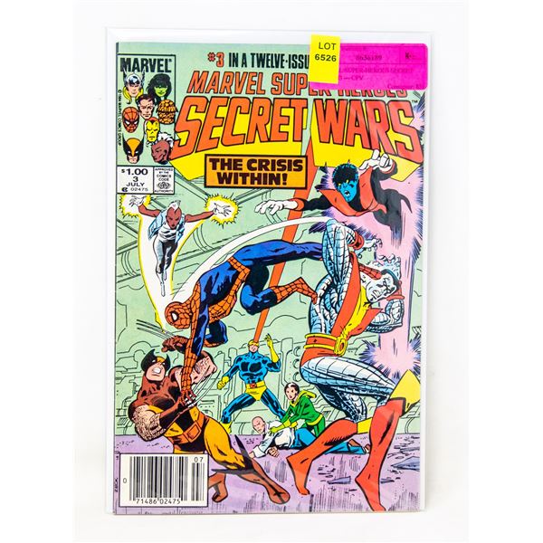 MARVEL SUPER-HEROES SECRET WARS #3 --- CPV