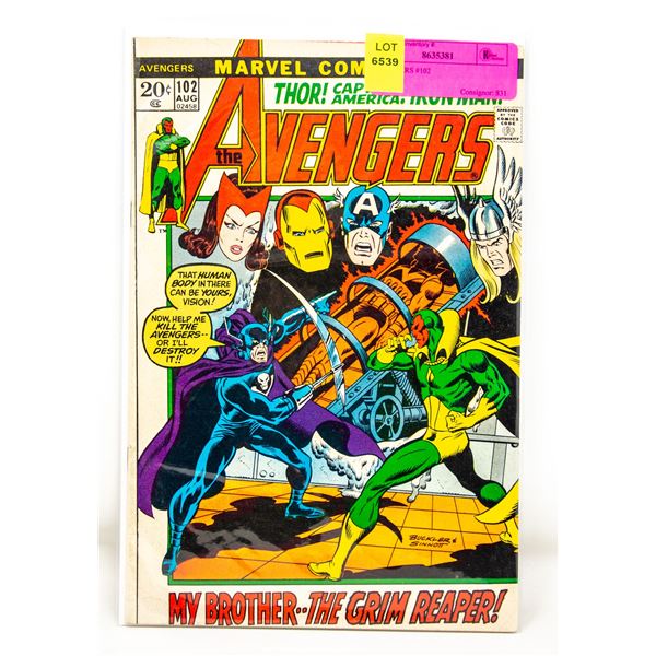 AVENGERS #102