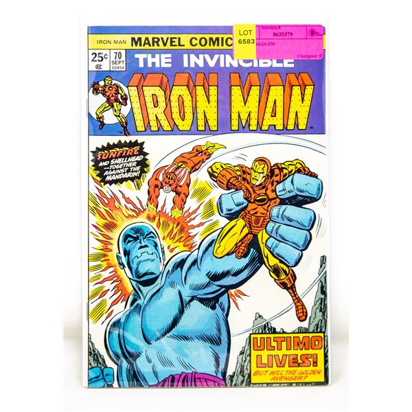 IRON MAN #70