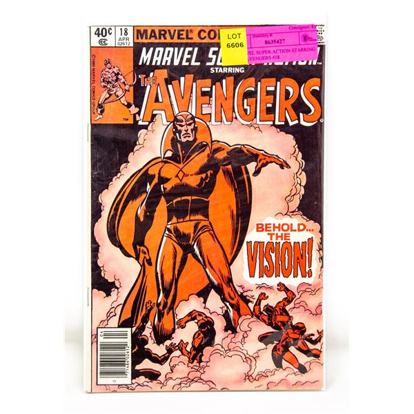 MARVEL SUPER ACTION STARRING THE AVENGERS #18