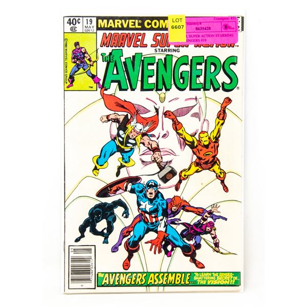 MARVEL SUPER ACTION STARRING THE AVENGERS #19