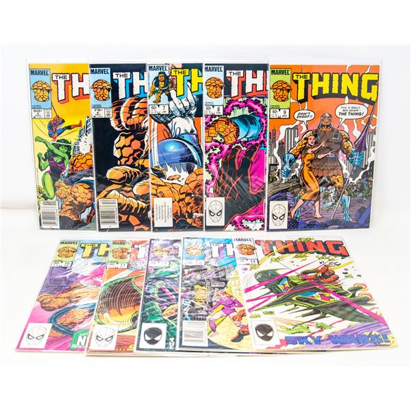 THE THING --- 10 ISSUES