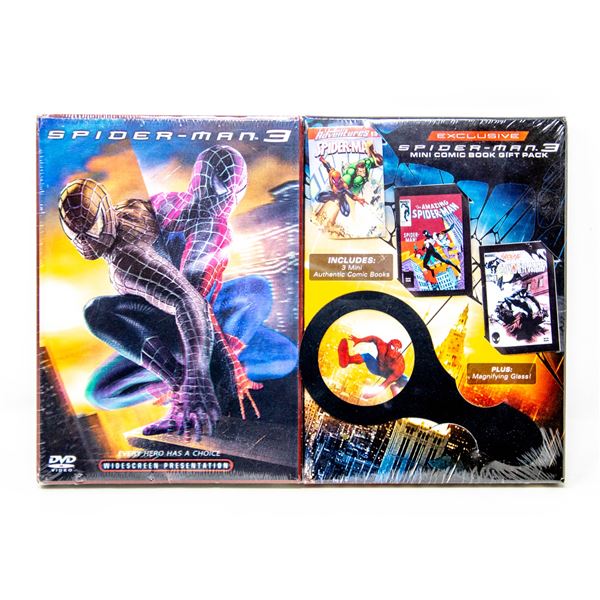 SPIDER-MAN 3 DVD GIFT PACK WITH MINI COMICS