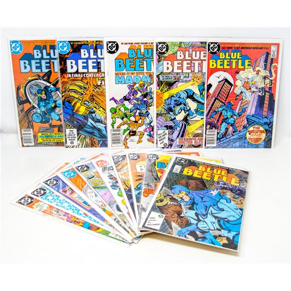 BLUE BEETLE --- 15 COMICS INCL CPV