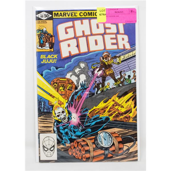 GHOST RIDER #60