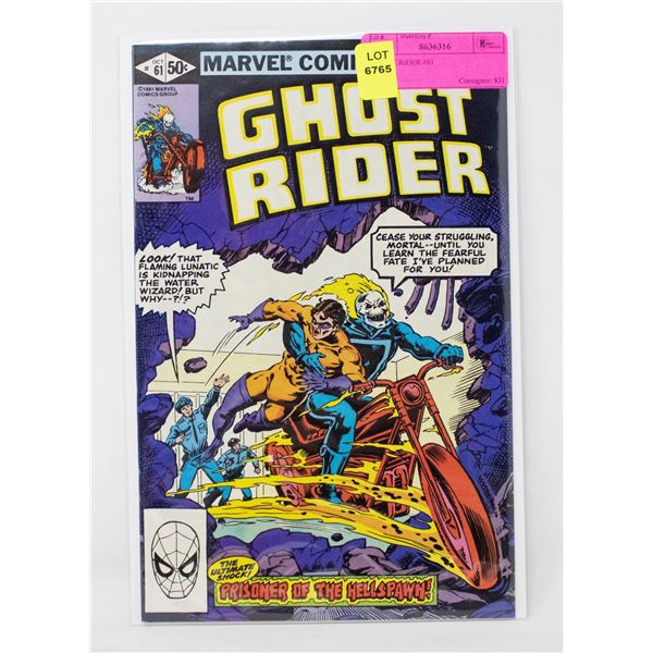 GHOST RIDER #61