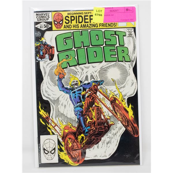 GHOST RIDER #63