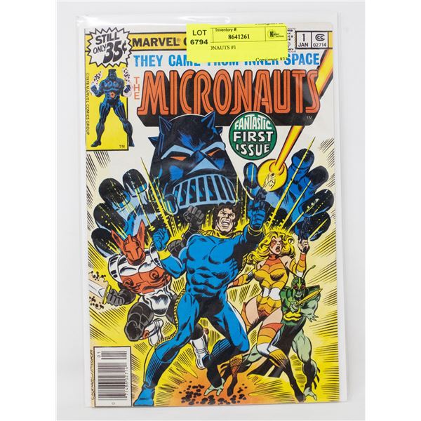 MICRONAUTS #1