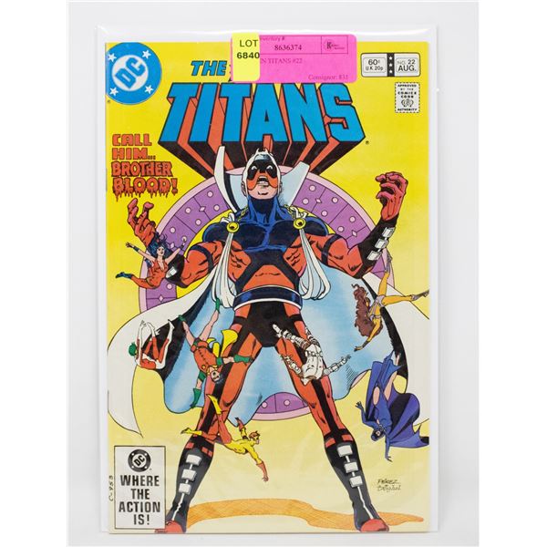 NEW TEEN TITANS #22