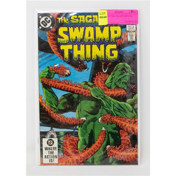 SAGA OF THE SWAMP THING #6