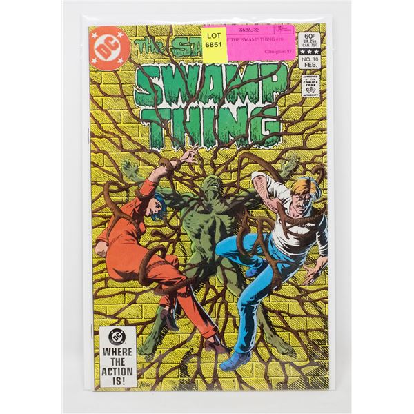 SAGA OF THE SWAMP THING #10