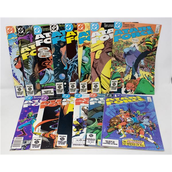 ATARI FORCE --- 14 COMICS