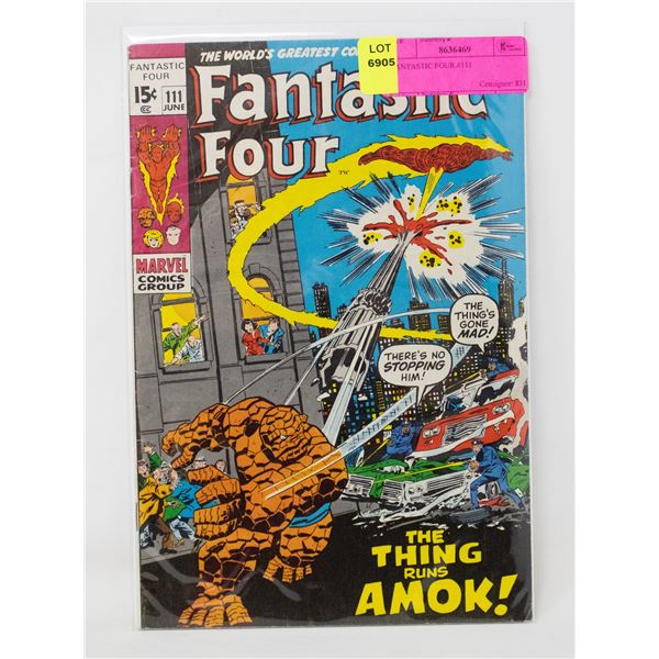 FANTASTIC FOUR #111