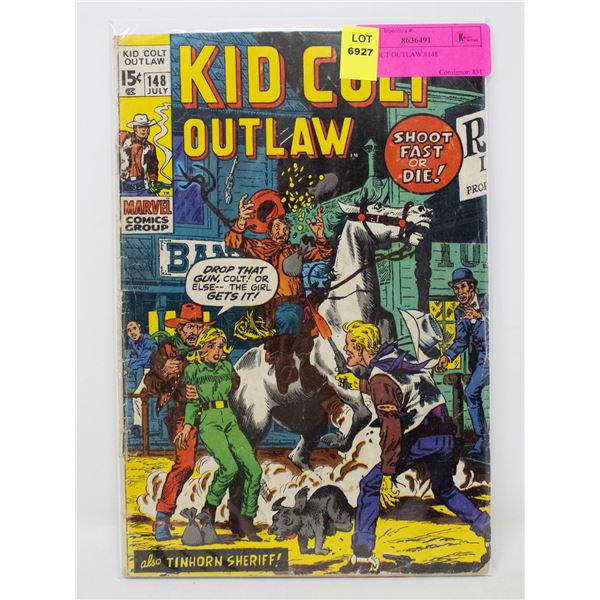 KID COLT OUTLAW #148