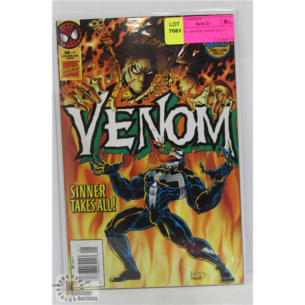 VENOM - SINNER TAKES ALL #1