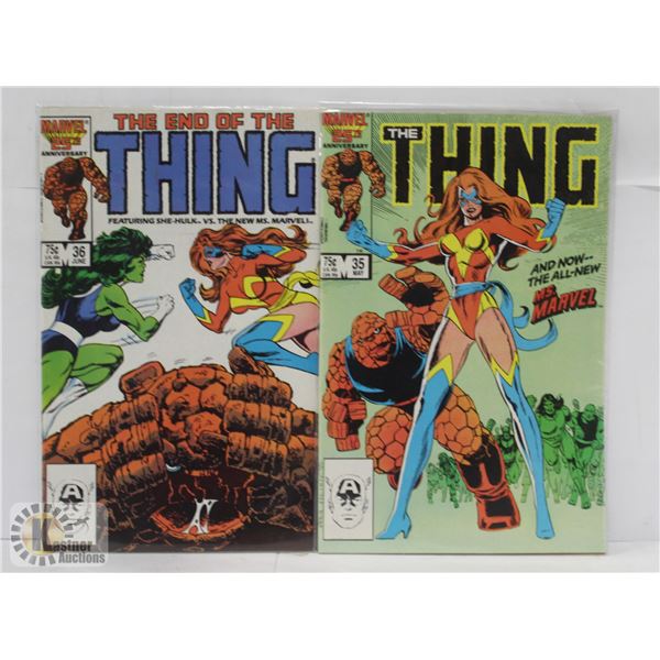 THE THING #35 AND #36