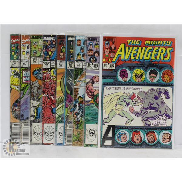 AVENGERS --- 10 COMICS