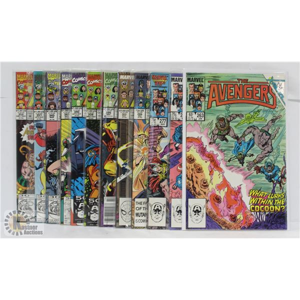 AVENGERS --- 15 COMICS