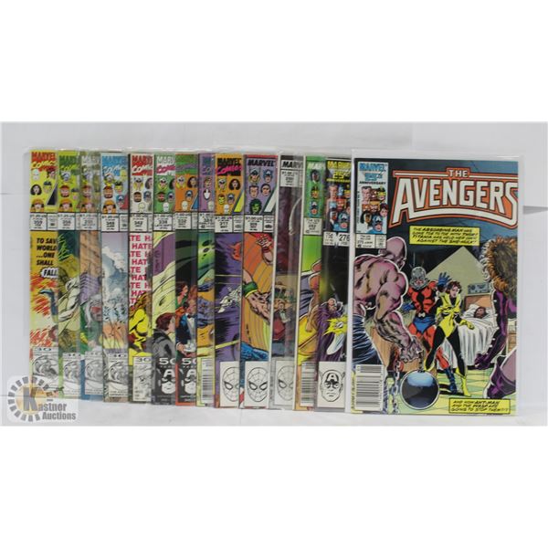 AVENGERS --- 15 COMICS