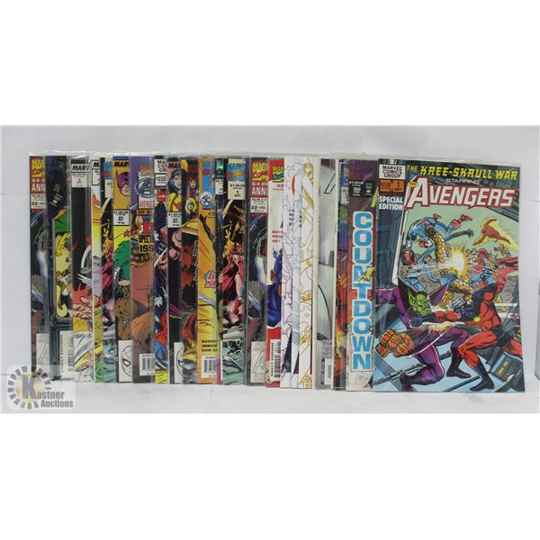 AVENGERS --- 25 COMICS