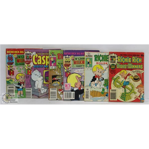 RICHIE RICH AND CASPER DIGEST EDITIONS