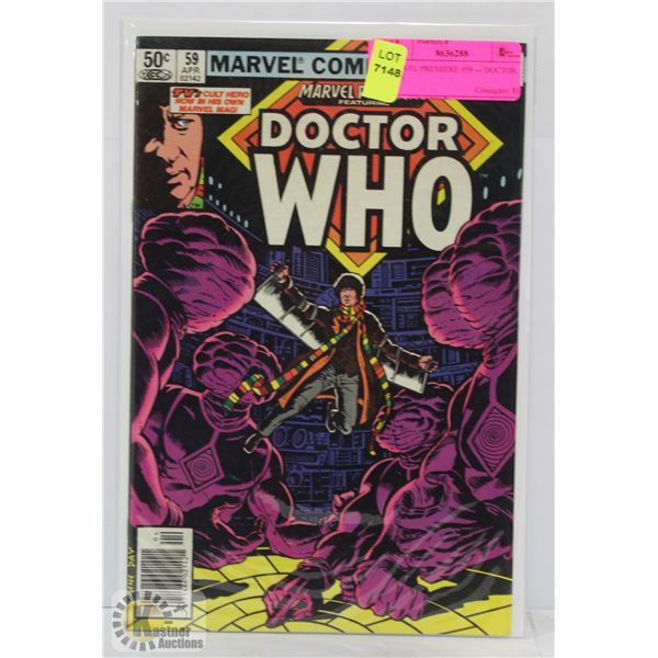 MARVEL PREMIERE #59 --- DOCTOR WHO