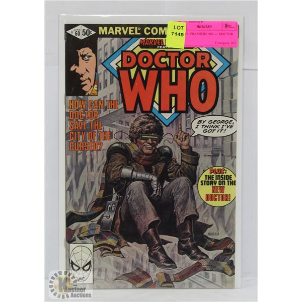 MARVEL PREMIERE #60 --- DOCTOR WHO