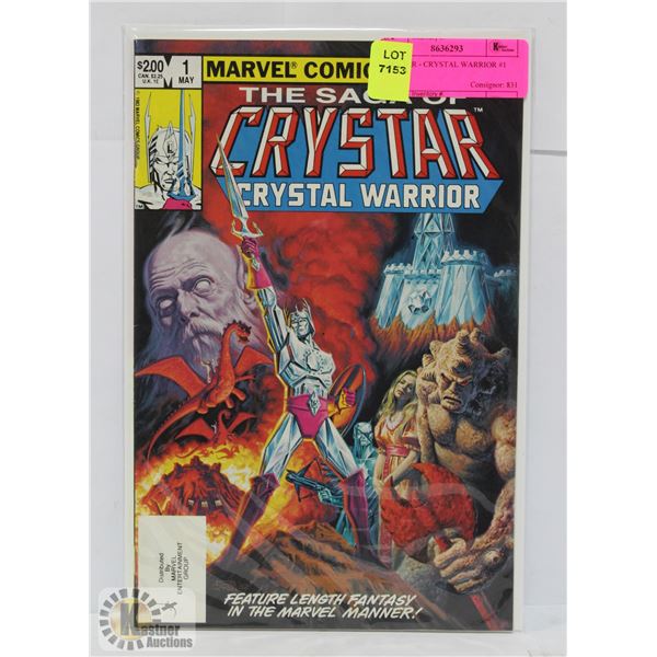 CRYSTAR - CRYSTAL WARRIOR #1