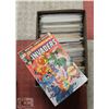 Image 1 : BOX WITH 100+ ASSORTED COMICS