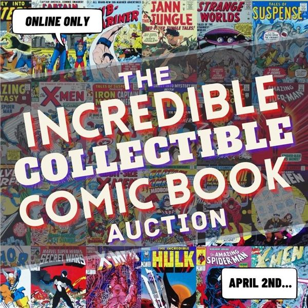 THANK YOU FOR ATTENDING KASTNERS COMIC AUCTION!