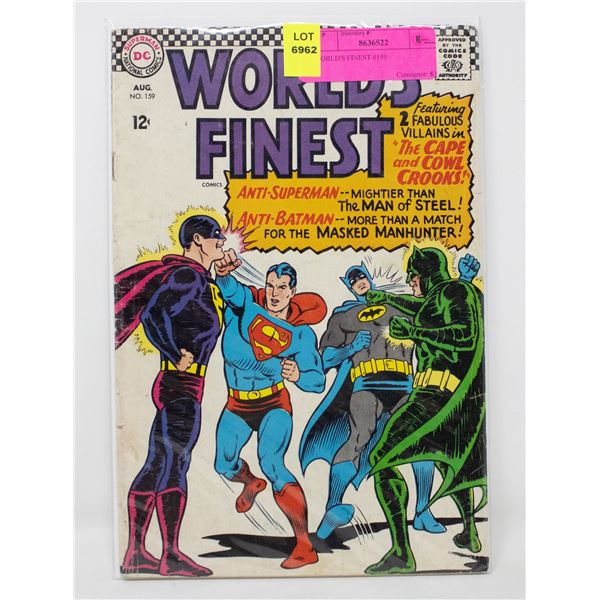 WORLD'S FINEST #159