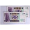 Image 2 : 1993, HSBC $50 A891350-51, consecutive pair, 2pcs, UNC