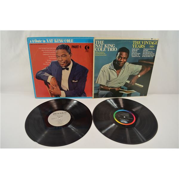 Nat King Cole Records VG and EX