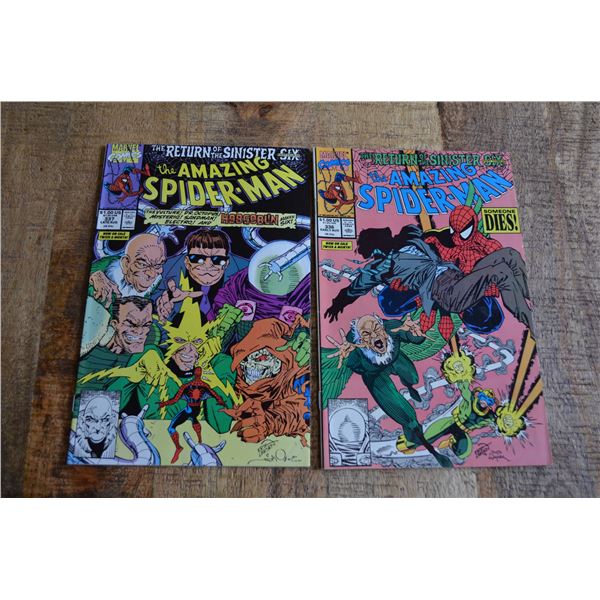 Amazing Spiderman 336 337
