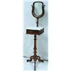Image 1 : Victorian marble top mahogany shaving stand.