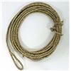 Image 1 : Large hand braided rawhide riata never used.