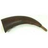 Early antique powder storage horn