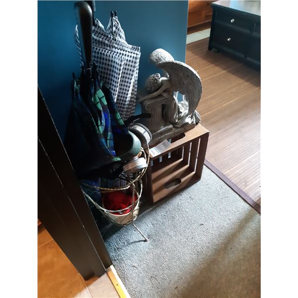 Umbrella Stand and Decor A