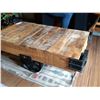 Image 1 : Industrial Cart Coffee Table C