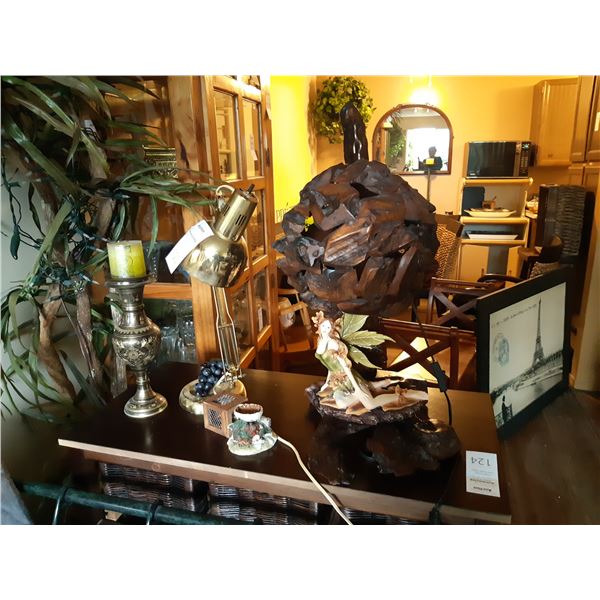Enchanted Lamp  & Decor A