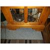Image 2 : Pine Curio Cabinet Cat C