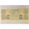 Image 2 : 1854 THE BANK WASHTENAW $5 OBSOLETE BANK NOTE