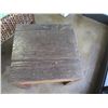 Image 2 : Square Distressed Wood Table from Bali Boo 20"x20"x17"H
