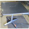 Image 1 : Textured Steel Outdoor Table w/ Pedestal Base 28"x28"x29"H