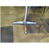 Image 3 : Textured Steel Outdoor Table w/ Pedestal Base 28"x28"x29"H