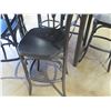 Image 10 : RH Restoration Hardware Wooden Table 72"x40"x42"H & 6 Stools  20"x17"x40"H